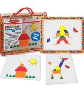 Puzzle magnetické - Mozaika v kufříku, 120ks (M&D)