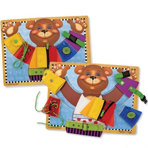 Puzzle motorické - Dovednosti s oblékacím medvědem (M&D)