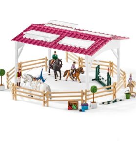 Schleich - Jezdecký klub, Jezdecká škola s jezdci a koňmi