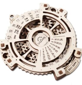 Ugears 3D mechanické puzzle Kalendář 24 ks