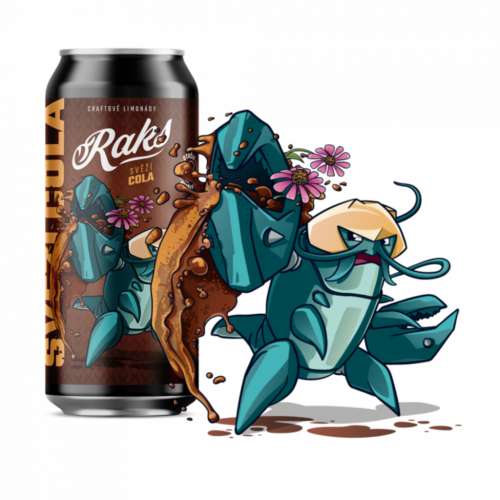 Raks Limonáda Svěží cola, 500ml