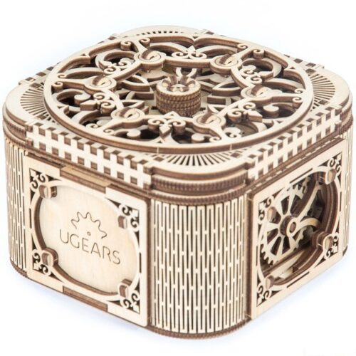 Ugears 3D mechanické puzzle Šperkovnice 190 ks
