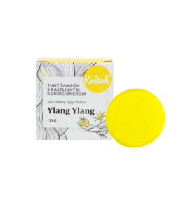 Kvítok Tuhý šampon Ylang Ylang, 25g