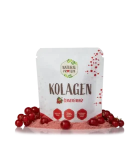 NaturalProtein Kolagen - Červený rybíz, 10g
