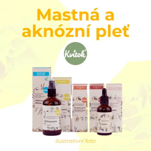 Kvítok Set pro mastnou a aknózní pleť - kompletní péče