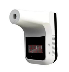DENR Bezkontaktní infračervený teploměr - nástěnný (LCD displej)