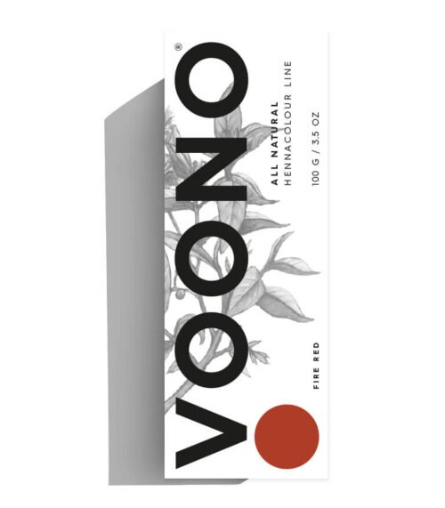 Voono Barva na vlasy - Fire Red, 100g
