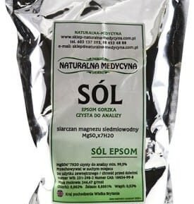 Natur Planet - Epsomská hořká sůl Epsomská sůl Objem: 1000 g