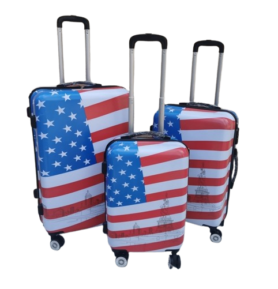 Lamer Cestovní kufry sada 3ks USA