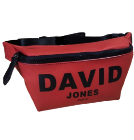 David Jones Crossbody kabelka / ledvinka David Jones 6156-1, různé barvy Barva: Modrá