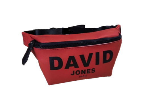 David Jones Crossbody kabelka / ledvinka David Jones 6156-1, různé barvy Barva: Modrá
