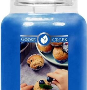 Goose Creek - Borůvkový muffin Aromatická svíčka v dóze 680 g