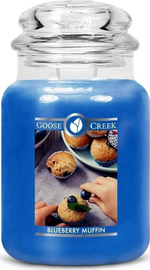 Goose Creek - Borůvkový muffin Aromatická svíčka v dóze 680 g