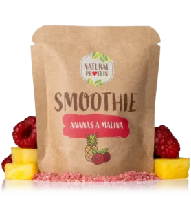 NaturalProtein Smoothie - Ananas a Malina, 20g