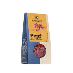 Sonnentor Pepř růžový celý bio, 20g