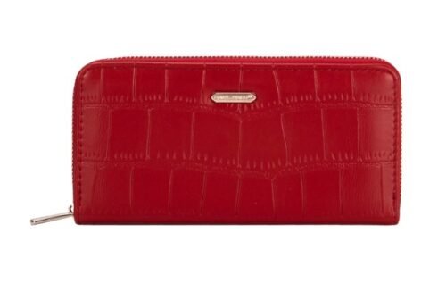 David Jones Dámská elegantní peněženka David Jones P110-510A červená