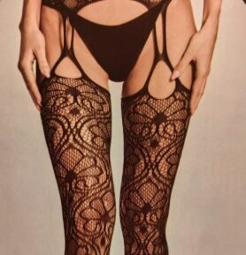 Love by love Dámské BODYSTOCKING 1520, černé S-L
