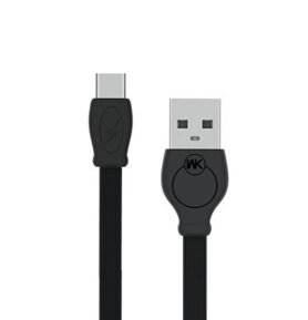 Datový kabel pro iPhone 3m WK Design WDC-023 Černý