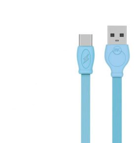 Datový kabel pro iPhone 3m WK Design WDC-023 Modrý
