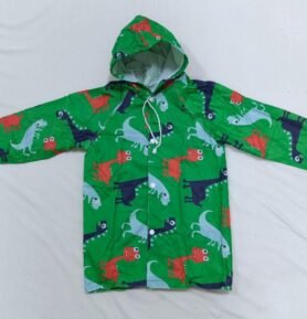 Eleven Dětská pláštěnka Happy dinosaurus zelená Velikost: 164