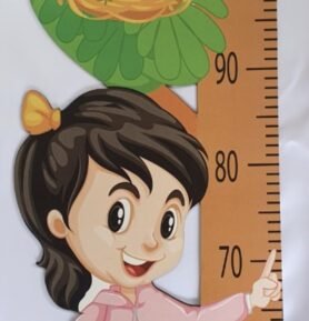 Hobi Toys Dětský růstový metr Holčička
