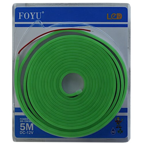 DZL SJ-2186G NEON LED PÁSEK 12V 5M ZELENÝ 
