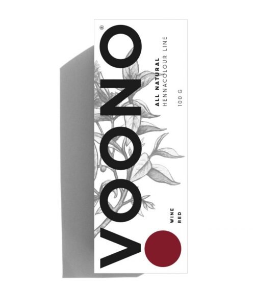 Voono Barva na vlasy - Wine Red, 100g
