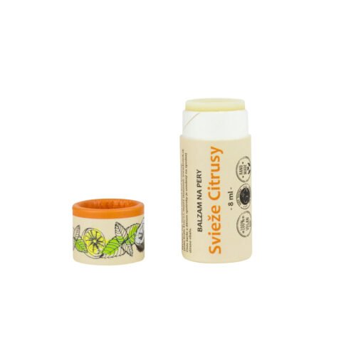 Kvítok Balzám na rty Svěží citrusy, 8ml