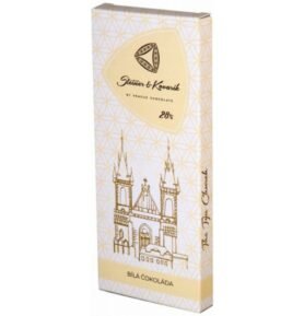 Steiner&Kovařík Bílá čokoláda 28%, 50g