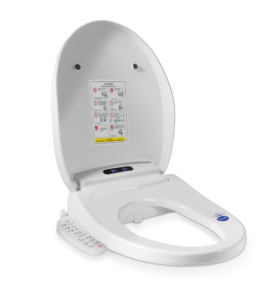 WELLBLUE Elektronický Bidet s Ovládáním KRÁTKÝ - Luxusní Hotelový