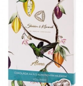 Steiner&Kovařík Aluna - čokoláda 44% s kokosovým mlékem, 70g