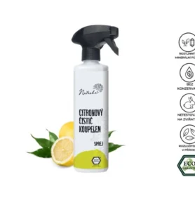 Natasha Citronový čistič koupelen sprej, 0,5l