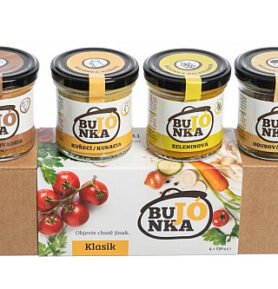 Bujónka Dárková degustační sada Klasik, 4x 130g