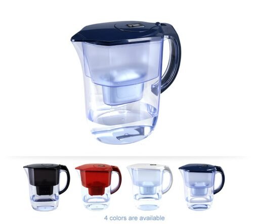 WELLBLUE Filtrační alkalická konvice WellBlue 3,8l Barva: Černá