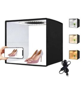 DZL Foto box, Foto stan s LED osvětlením 40x40x40cm