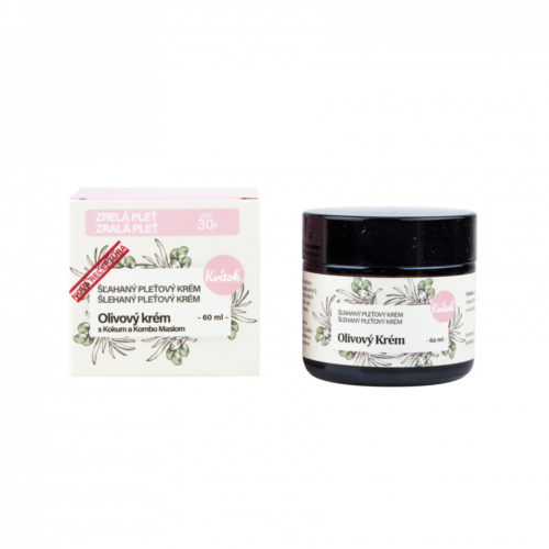 Kvítok Olivový krém s Kokum a Kombo máslem pro zralou pleť (30+), 60ml
