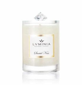 Luminia Přírodní vonná svíčka Santal Noir, 90g