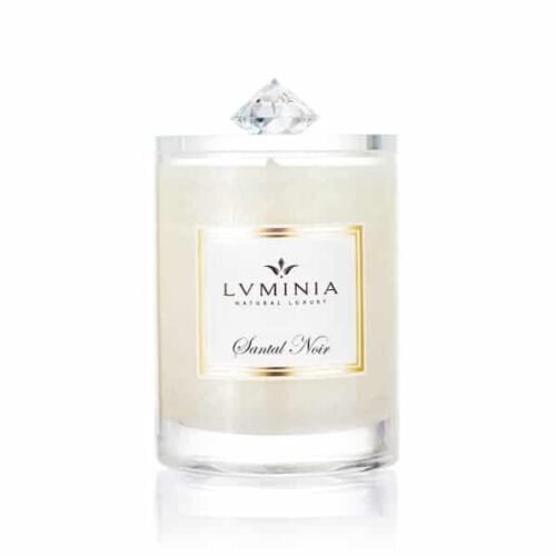Luminia Přírodní vonná svíčka Santal Noir, 90g