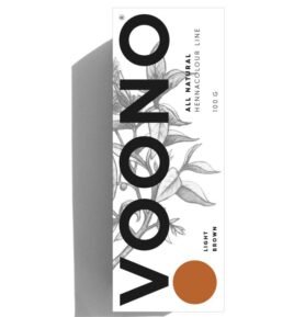 Voono Barva na vlasy - Light Brown, 100g