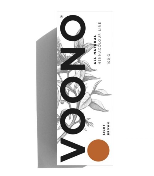 Voono Barva na vlasy - Light Brown, 100g