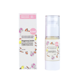 Kvítok Denní krém Arganový s kyselinou hyaluronovou 30+, 30ml