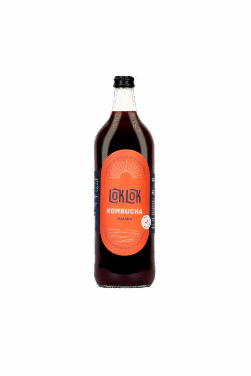 Loklok Kombucha Malina, 0,75l