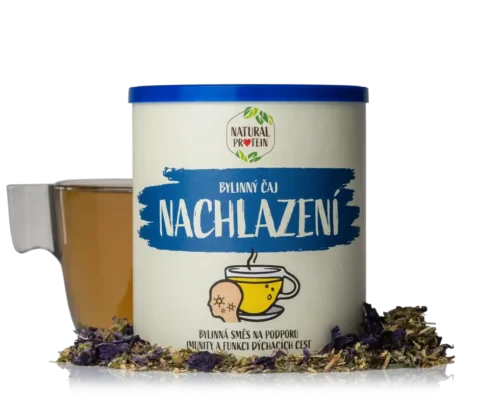 NaturalProtein Bylinný sypaný čaj - Nachlazení, 100g