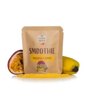 NaturalProtein Smoothie - Maracuja a Banán, 20g