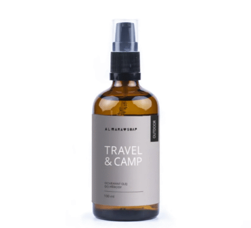 Almara Soap Travel & Camp - Ochranný olej do přírody, 100ml