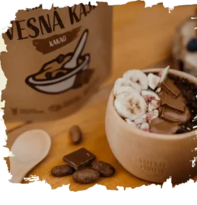 NaturalProtein Proteinová ovesná kaše - Kakao, 60g