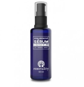 Renovality Hyaluronové sérum s vitamínem C a B3, 50ml
