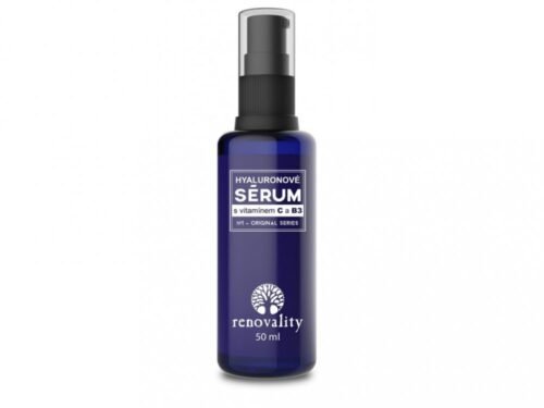 Renovality Hyaluronové sérum s vitamínem C a B3, 50ml