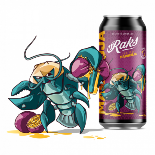 Raks Limonáda Exotická maracuja, 500ml