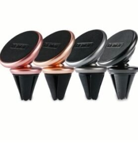 Remax Magnetický držák telefonu do ventilace auta Metal Holder Barva: Růžová